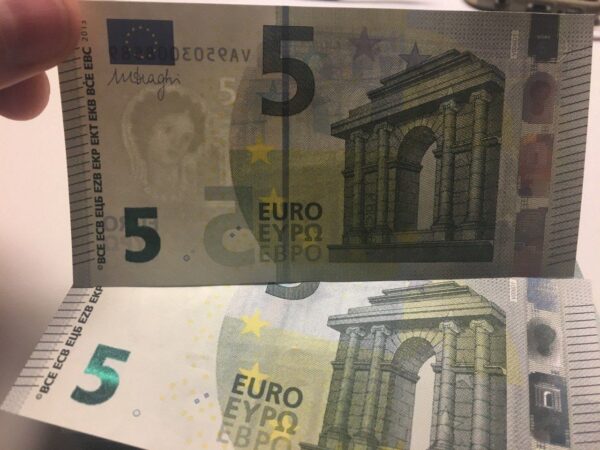 banknote 5 euro